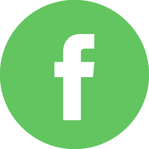 green Facebook logo